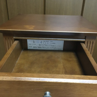 ナイトテーブル  電話台の画像
