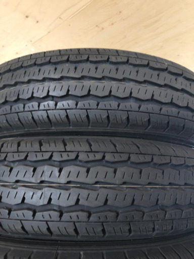 155/80R14夏バリ溝4本セット