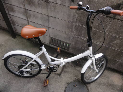 ６段変速付き　折りたたみ自転車　未使用品