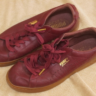 Puma スニーカー　ボルドー