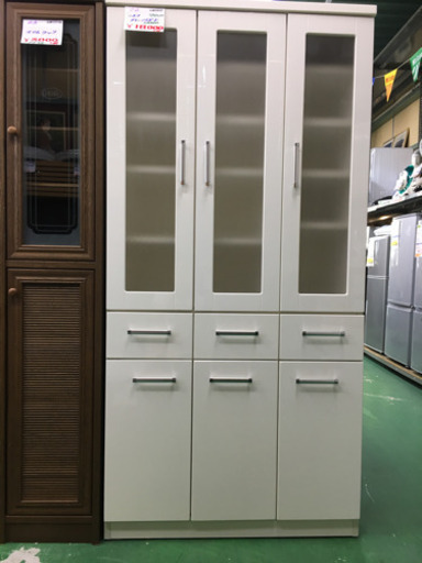 B12634 【美品】ニトリ　ダイニングボードNBANDA 巾90㎝