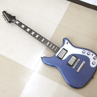未使用保管品 Epiphone エピフォン Wilshire ウィルシャー エレキギター Phant-o-matic ブルー