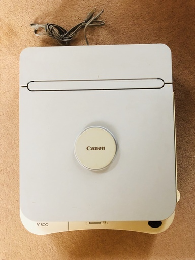 Canon コピー機 Canon ファミリーコピア FC500(グレー) A4対応 A4コピー4枚/分 キャリングハンドル付　キャノン