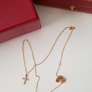 カルティエ  ダイヤクロス ネックレス 
の画像