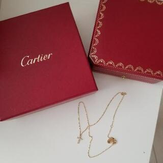 カルティエ  ダイヤクロス ネックレス 
