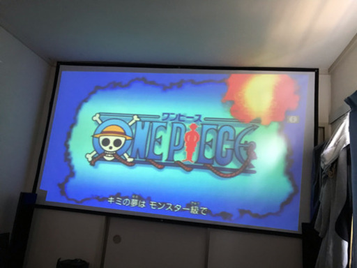 プロジェクター  DVDプレーヤー搭載  100インチスクリーンセット