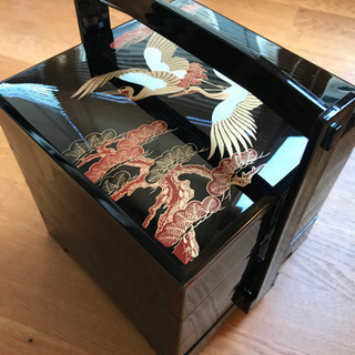 三段重箱   美品