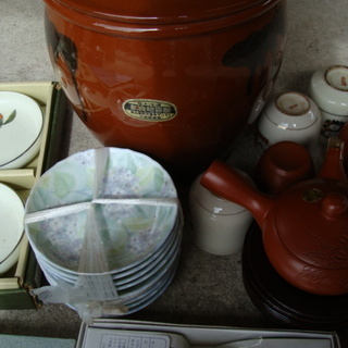 家庭用品・陶器・せともの・茶器　いろいろ　まとめて　無料の画像