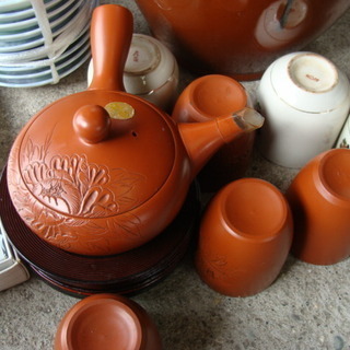家庭用品・陶器・せともの・茶器　いろいろ　まとめて　無料の画像