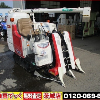 【SOLD　OUT】ヤンマー コンバイン Ee211G グレンタンク ６０時間 10.5馬力 2条 刈 刈取スライド　【農機具でっく】【茨城】【コンバイン】 SOLD OUT】ヤンマー コンバイン Ee211G グレンタンク 60時間 10.5