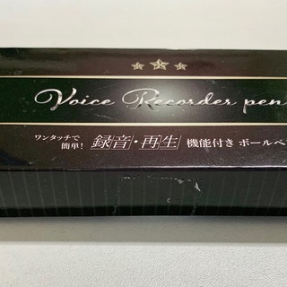ボイスレコーダーペン　【新品】　