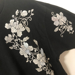 和柄 むかしむかし Tシャツ 3L ジャンク品(値段交渉可) の画像