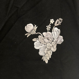 和柄 むかしむかし Tシャツ 3L ジャンク品(値段交渉可) の画像