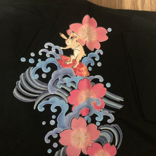 (新品)和柄 むかしむかし Tシャツ 3L(値段交渉可)の画像