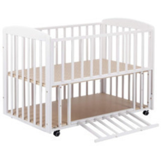 カトージベビーベッドホワイトの画像