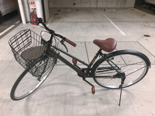 新品、美品 カゴ付自転車