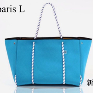 q bag paris L (Turquoise)