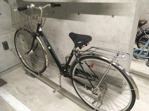 決6段ギア 27インチ 自転車 引き取り限定！