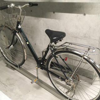 決6段ギア 27インチ 自転車 引き取り限定！