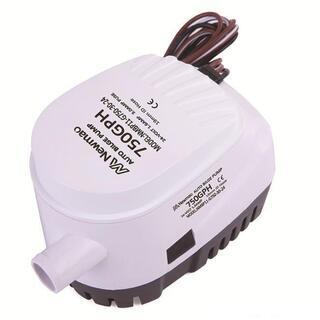 24V 750GPH 小型 水中ポンプ 47L/分 排水 くみ上...