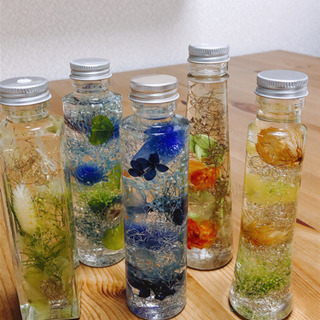 flowerworknaturaのハーバリウム体験教室&やよい窯の陶芸教室in TSUTAYA和白店の画像