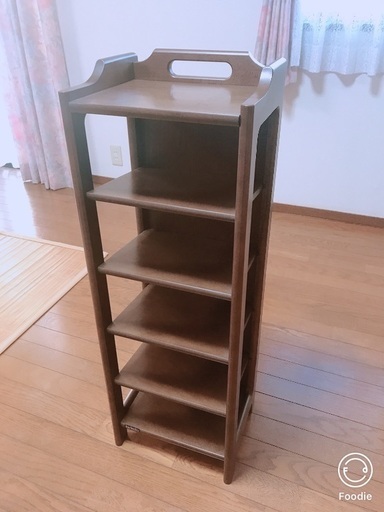 カリモク シューズ兼スリッパ収納ラック ほぼ未使用