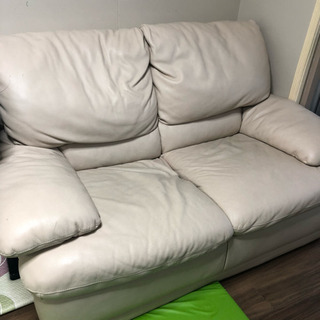 本革ソファーの画像