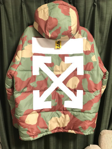 OFFwhite迷彩中綿ジャケットXL