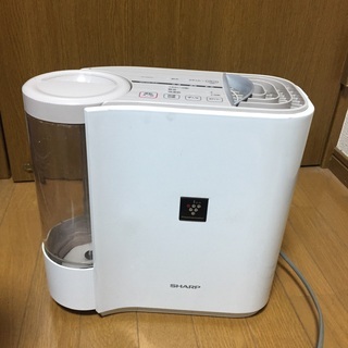 シャープ 気化式加湿機(パーソナルタイプ) プラズマクラスター搭...
