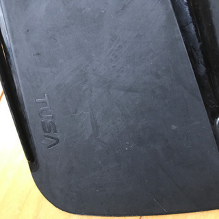 フィン TUSA 1回のみ使用の美品！の画像