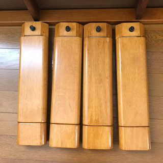 大型家具調こたつ 継脚 引き取りのみの画像
