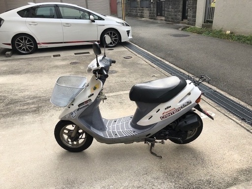 HONDA　AF-27 ディオ　白　【燃費抜群】程度良いです