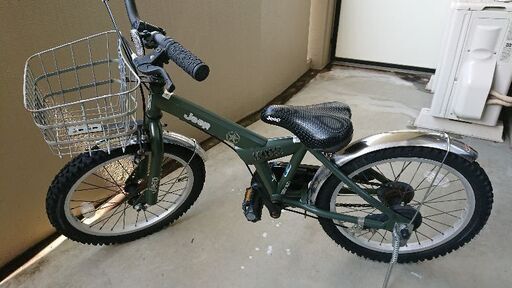 ジープ　自転車　18インチ