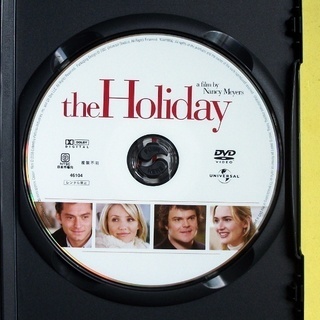 DVD アメリカ映画 ホリデイ キャメロン・ディアス ケイト・ウィンスレット ジュード・ロウ ジャック・ブラックの画像