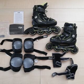 FILA　ジュニアインラインスケート　中古