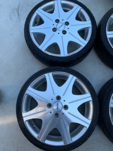 REGZAS レグザス D800 16インチ5.5JJ 165/40R16 アルミホイール バモス