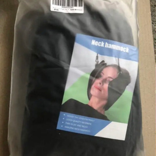 ◆◇ネックハンモック 頚椎牽引首牽引機 ⭕️アイマスク/収納袋付属の画像