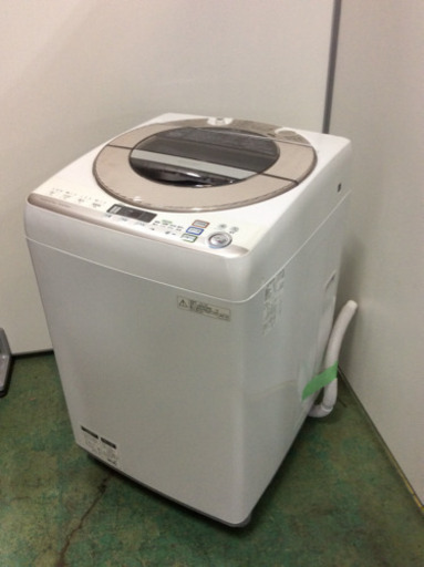 傷アリ格安♪ 大型洗濯機  シャープ  9.0kg　★送料・設置無料地域あり ♪ さらに値下げ済！家族 ファミリーにオススメ