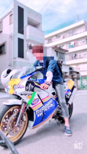 スポーツバイク☆vfr400！V型エンジン4気筒♫部品多数！