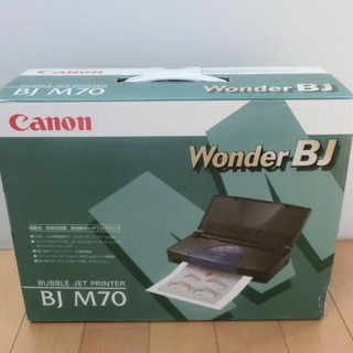 小型インクジェットプリンタ CANON BJ M70