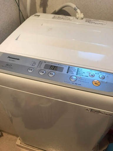 Panasonic 洗濯機 製造年2017年 3000円で譲ります！
