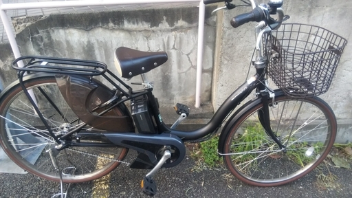 試乗車特価　YAMAHA　2017モデル　　26インチ　　電動アシスト自転車　黒