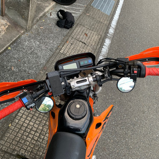 カワサキ Dトラッカー 低走行12600の画像