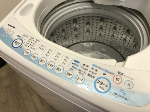 091007☆東芝 7.0kg洗濯機 10年製☆