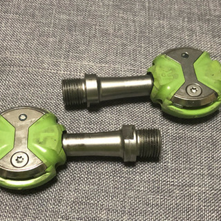 スピードプレイ ステンレスシャフト グリーン 自転車 ペダルの画像