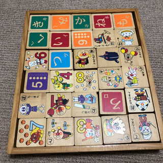 アンパンマン  ひらがな 数字 積み木 ブロック