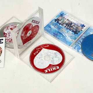 EXILE CD＋DVD2枚計3枚組とCD＋DVD計2枚組 2セットの画像