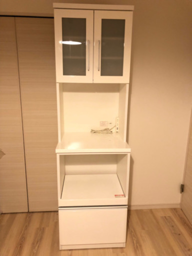 【取引中】《中古良品》ニトリ食器棚