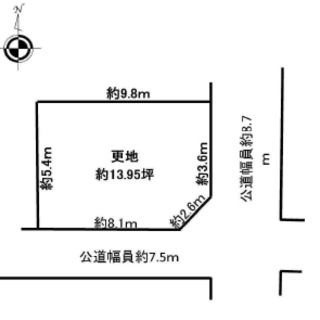 ★貸土地★ 　尼崎市大庄中通　13.9坪　 #資材置き場　＃トラ...