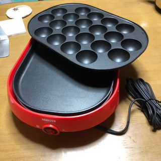 YAMAZEN ミニホットプレート＆たこ焼き器